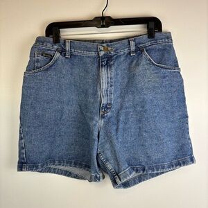 Wrangler Bermuda Mom Denim Shorts 80s Summer